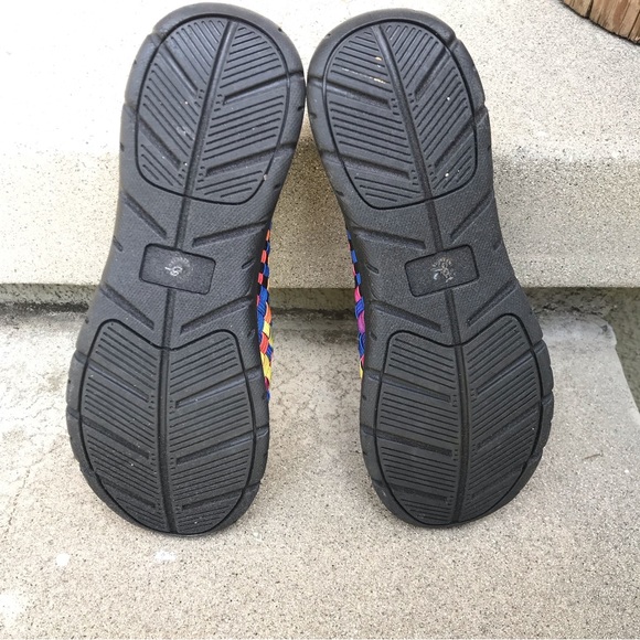 Rainbow Elastic Ballet Flats size 8.5 NWOT - Picture 6 of 8